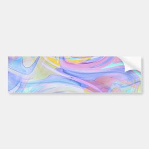 Autocollant De Voiture hologramme pastel