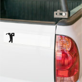 Autocollant De Voiture Homme Golfer - Symbole de golf (Sur camion)