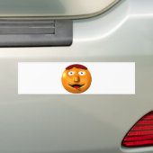 Autocollant De Voiture Homme orange avec son tounge (En voiture)