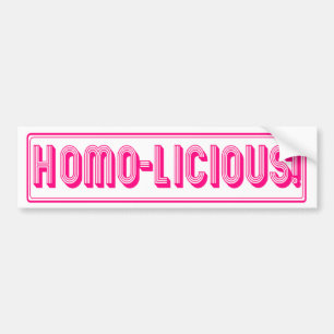 Autocollant De Voiture Homo-Licious
