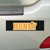AUTOCOLLANT DE VOITURE HONEY BEE (En voiture)