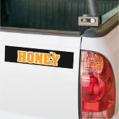AUTOCOLLANT DE VOITURE HONEY BEE (Sur camion)