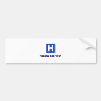 Autocollant De Voiture Hôpital