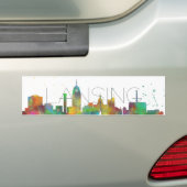 AUTOCOLLANT DE VOITURE HORIZON DE LANSING, MICHIGAN (En voiture)