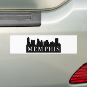 Autocollant De Voiture Horizon de Memphis (En voiture)