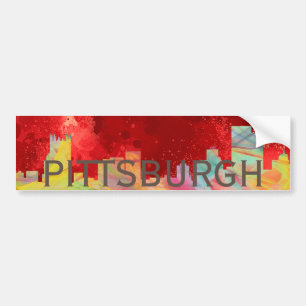 AUTOCOLLANT DE VOITURE HORIZON WB1- DE PITTSBURGH PENNSYLVANIE