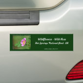 Autocollant De Voiture Hot Springs National Park, AR Wild Rose Don (En voiture)