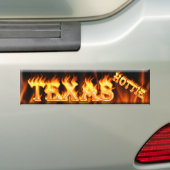 Autocollant De Voiture hottie du Texas (En voiture)