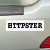 AUTOCOLLANT DE VOITURE HTTPSTER (En voiture)