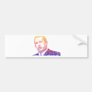 Autocollant De Voiture Hugo Chavez - Hugo in Words style