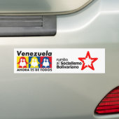 Autocollant De Voiture Hugo Chavez Venezuela (En voiture)