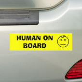 Autocollant De Voiture Humain à bord (En voiture)