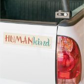 Autocollant De Voiture Humanité (Sur camion)