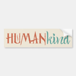 Autocollant De Voiture Humanité