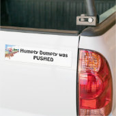Autocollant De Voiture Humpty Dumpty A ÉTÉ POUSSÉ (Sur camion)