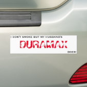 AUTOCOLLANT DE VOITURE HUSBANDS_DURAMAX_SMOKES (En voiture)