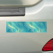 Autocollant De Voiture Hydrangea bleu texture ondulée (En voiture)