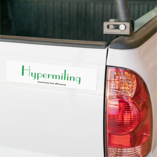 Autocollant De Voiture Hypermiling (Sur camion)