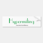 Autocollant De Voiture Hypermiling (Devant)