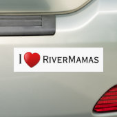 Autocollant De Voiture I <3 RiverMamas (En voiture)