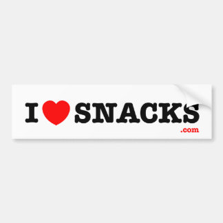 Autocollant De Voiture i<3snacks - adhésif pour pare-chocs