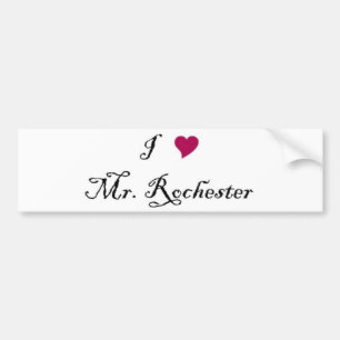 Autocollant De Voiture I adhésif pour pare-chocs de M. Rochester de coeu