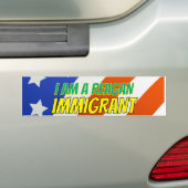 Autocollant De Voiture I am a Reagan Immigrant (En voiture)