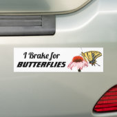 Autocollant De Voiture I Brake for Butterflies (En voiture)