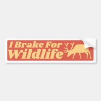 I Brake for Wildlife