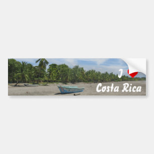 Autocollant De Voiture I [coeur] Costa Rica