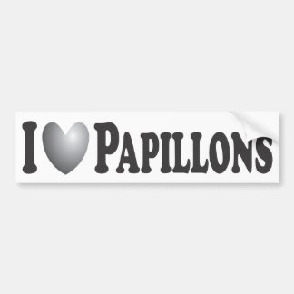 Autocollant De Voiture I coeur Papillons - adhésif pour pare-chocs