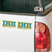 Autocollant De Voiture I double adhésif pour pare-chocs d'Eta pi (Sur camion)