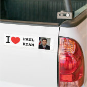 Autocollant De Voiture I <Heart> PAUL RYAN (Sur camion)