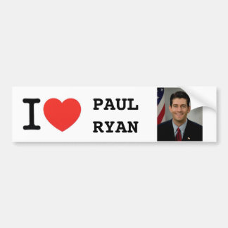 Autocollant De Voiture I <Heart> PAUL RYAN