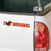 Autocollant De Voiture I Love Birding VEFL (Sur camion)
