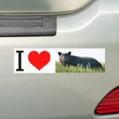Autocollant De Voiture I Love Bruno Bumper Sticker (En voiture)