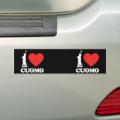 Autocollant De Voiture I Love Cuomo| Statue de la Liberté (En voiture)