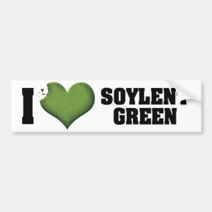 Autocollant De Voiture I Love Heart Soylent Green