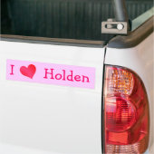 Autocollant De Voiture I Love Holden (Sur camion)