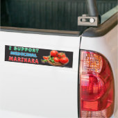 Autocollant De Voiture I Support Medicinal Marinara (Sur camion)