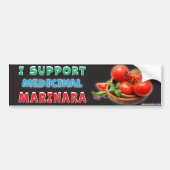 Autocollant De Voiture I Support Medicinal Marinara (Devant)