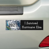 Autocollant De Voiture I Survived Hurricane Elsa 2021 (En voiture)