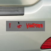 Autocollant De Voiture I vampires de coeur (En voiture)