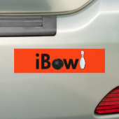 Autocollant De Voiture iBowl (goupille de boule) (En voiture)