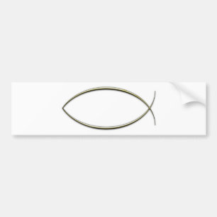 Autocollant De Voiture Ichthus