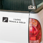 Autocollant De Voiture Icône d'athlétisme (Sur camion)