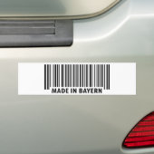 Autocollant De Voiture icône de code-barres Bayern (En voiture)