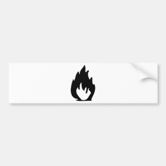 Autocollant De Voiture icône de feu