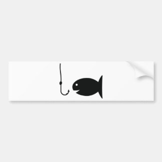 Autocollant De Voiture icône de pêche