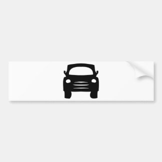 Autocollant De Voiture icône de voiture noire